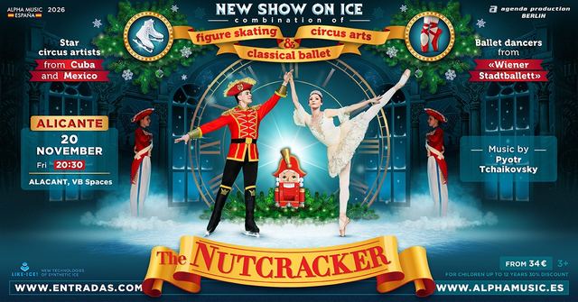 The Nutcracker Ice Show — балет на льду, Аликанте 20 ноября 2026